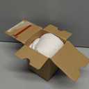 Cozyhealth 3.1" H Small Cervical Roll Pillow, Medium Soft Memory Foam Neck Round Pillow Cylinder Bolster Pillow for Sleeping, Round Neck Support for Bed, Legs, Back and Yoga (White, Small - 3.1" H)