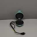 CROWNFUL Mini Waffle Maker, 4" Chaffle Maker with Compact Design, Easy to Clean, Non-Stick Surface, Recipe Guide Included, Perfect for Breakfast, Dessert, Sandwich, or Other Snacks (Mint Green)