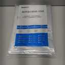 AmazerBath Plastic Shower Curtain Clear Premium PEVA, Clear Shower Curtain Heavy Duty 8G, Weighted Shower Curtains for Bathroom Accessories with 3 Big Stones and 12 Rustproof Grommets, 72x72 Inches