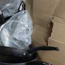 Bialetti Impact 10-Piece Textured Aluminum Cookware Set with Pots, Pans, and Dutch Oven, Nonstick Pots and Pans Set for Kitchen, Gray