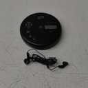 GPX PC332B Portable CD Player with Anti-Skip Protection, FM Radio and Stereo Earbuds - Black