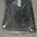 Bestjing Silicone Sink Protectors for Kitchen Sink with Rear Drain - 26"x 14" Kitchen Protector Accessory, Non-Slip Heat Resistant Grid Mat for Bottom of Farmhous Peorcelain Stainless Steel(Rear Hole) (Gray(1 Pack))