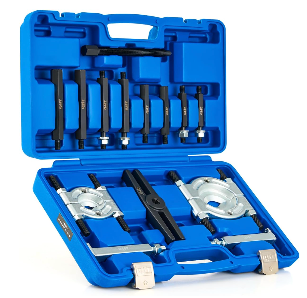 Orion Motor Tech Bearing Puller Set, 5 Ton Capacity Bearing Separator, Pinion Wheel Bearing Removal Kit with 2" and 3" Jaws, Wheel Hub Axle Puller Set, Heavy Duty Bearing Splitter Tool Kit