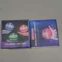 2025 Upgraded Flying Orb Ball Toy with LED Lights, Cosmic Boomerang Hover Orb Ball for Kids & Adults, for Indoor/Outdoor Fun Cool Holiday Magic Toy, for Boys & Girls (Blue+Red)