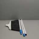 Amazon Basics Heavy-Duty Broom, Blue and White