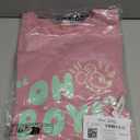 Amazon Essentials Disney | Marvel | Star Wars | Princess Women's Fleece Crew Sweatshirts (2XLarge, Mickey Oh Boy)