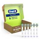 Oral-B Floss Action Replacement Brush Heads for an Oral-B Electric Toothbrush, Pack of 6