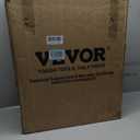 VEVOR Wire Laundry Cart, 2.8Bushel Wire Laundry Basket with Wheels, 26.7''x21.7''x26.4'' Commercial Basket Cart, Steel Frame with Chrome Finish, 4" Casters