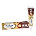 Poligrip Power Max Power Hold plus Seal Denture Adhesive Cream, Denture Cream for Secure Hold and Food Seal, Flavor Free - 2.2 oz 4 Packs