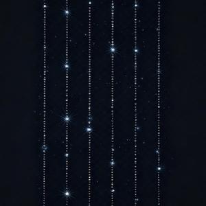 36PCS Rhinestone Iron-On Transfers - 6 Sheets Hotfix Appliques, Clear Crystal Sparkle Decals with Strong Adhesive | Easy to Use for T-Shirts, Jackets, Hoodies & DIY Creative Crafts