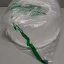 Top Shelf Elements Round Cake Carrier Two Sided Cake Holder Serves as Five Section Serving Tray, Portable Cake Stand Fits 10 inch Cake, Cake Box Comes With Handle, Cake Container Holds Pies (White)