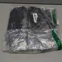 6 Pcs Black Mesh Cosmetic Bags with Zipper - Travel Toiletry Purse Organizer Pouches - Makeup Bag Mesh Storage Bags for Travel Accessories