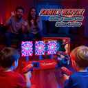 Shooting Toys for 3-12 Year Old Boys, Hero Styles with Glowing Web&Sounds,LCD Scoring and Auto Reset 3 Shooting Targets,Indoor Outdoor Kids Family Games Birthday Easter Gifts for Boys Toys Age 3-12
