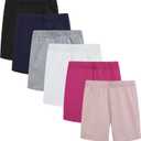 Girls' Basic Cartwheel Short Cycling Bike Shorts for Girls Dance Shorts