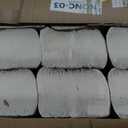 Linen-Feel European-White Paper Napkins - Decortive Cloth-Like Disposable Dinner Napkins - Soft And Absorbent. For Kitchen, Party, Wedding, Bathroom Or Any Occasion