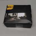 Matte Black Door Knobs,Interior Door Knob with Lock,Coastal Style Door knob for Privacy and Bedroom (Keyed Alike Combo) (1)