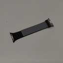 Compatible with Apple Watch Band 49 46 45 44 42 41 40 38mm, Double Sided Wearable Silicone Magnetic Strap for iWatch Ultra SE Series 11 10 9 8 7 6 5 4 3 2 1 (42/44/45/46/49, Black/Gray)