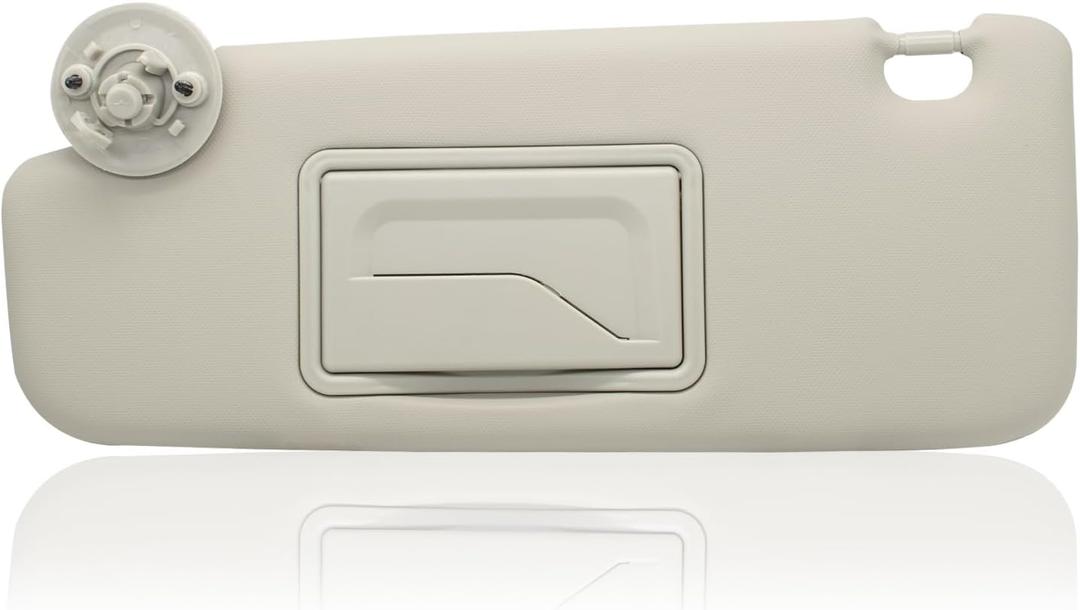 NHILES Driver Left Side Sun Visor Replacement Compatible with Chevy Sonic 2012-2019 Spark 2013-2016 Colour Gray (Gray (Left Driver))