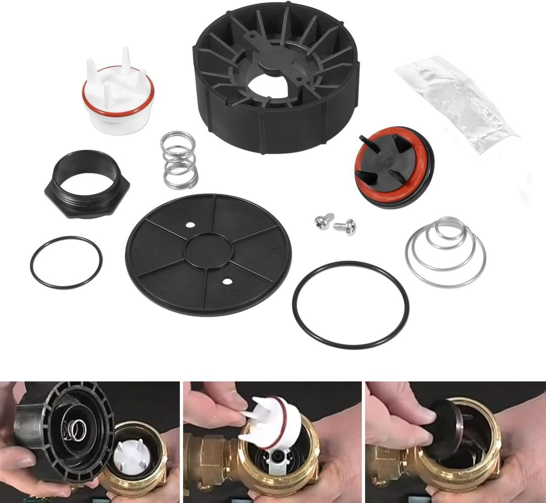 0887728 Repair Kit Replace for Watts 1-Inch 800M4 Total Repair Kit, RK 800M4-T 1" Total Rebuild Kit Fit for 1" 800M4 and 800M4-FR Series Pressure Vacuum Breaker
