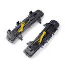 Xenon White LED Daytime Running Lighs with Amber Turn Signal Lamp Compatible for 2011-2014 Ford Edge Lower Bumper
