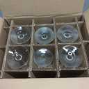 Libbey Champagne Flutes Set, 8 oz Elegant Stemmed Flute Glasses Set of 6, Dishwasher Safe Sparkling Wine Mimosa Glasses for Parties