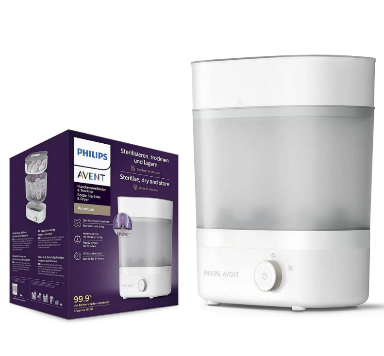 Philips Avent Premium Baby Bottle Sterilizer, White