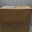 Washable Area Rug for Living Room - Stain Resistant Urtla Thin Rugs with Non Slip Rubber Backing - Indoor Floor Carpet for Dining Room Home Office Dorm (Blue/White, 2x8 Feet)