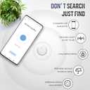 Air Smart Tracker Tag for Android, Item Locator Key Finder Works with Find Hub App, Luggage Tracker for Keys, Wallet, Suitcase, IP67 Waterproof, Compatible with Galaxy & Pixel Android Phone