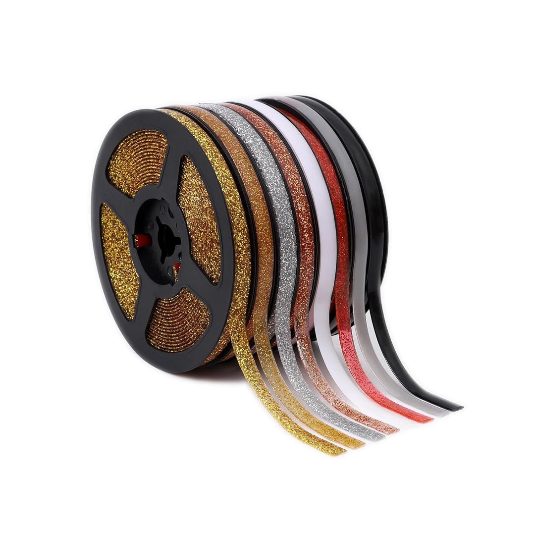 Caulk Tape Waterproof Self Adhesive, Bathroom Accessories Sealant Strip Caulk Strip Caulking Tool, Caulking Sealing Tape for Kitchen Countertop, Toilet, Windows, Decor (Grey, Internal Corner)