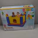 Intex Inflatable Colorful Jump-O-Lene Castle Bounce House, for 2 Kids Ages 3-6 - Large Blow-Up Indoor Outdoor Children's Bouncer Jumper Playhouse
