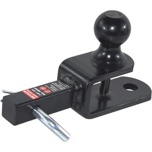 864031 3 in 1 ATV/UTV Trailer Hitch Towing Ball Mount with 2 inch Trailer Ball, Fits 1-1/4 inch Hitch Receiver