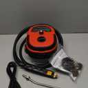 Handheld Steam Cleaner, 2500W Pressurized Steam Cleaner with 3 Brush Heads, Portable Steam Cleaner for Home, Car, Furniture, Kitchen, Bathroom and Wall, Red