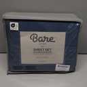 Bare Home King Sheet Set - 1800 Ultra-Soft Microfiber King Bed Sheets - Double Brushed - Deep Pockets - Easy Fit - 4 Piece Set - Bedding Sheets & Pillowcases (King, Bering Sea)