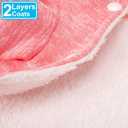 Dog Sweater, Dog Sweaters for Small Dogs, 2, 3 Pack Warm Soft Pet Clothes for Puppy, Medium Large Cat, Dogs Girl or Boy, Dog Shirt for Winter Christmas (Coat Pink+Purple, X-Large)