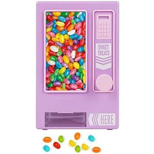 YOBRO Candy Dispenser, Cute Vending Machine for Desktop, Manual Candy Machine, Dispense Mini Candies, Birthday&Christmas Gift for Girls, Gift for Friends Girlfriends (Purple)