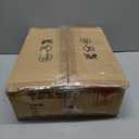 Flower Ceiling Fans with Lights and Remote, 34.5 Inch Modern Low Profile Flush Mount Ceiling Fan, Dimmable LED Ceiling Light Fixture, Small Ceiling Fans for Bedroom, Kitchen, Indoor-Black