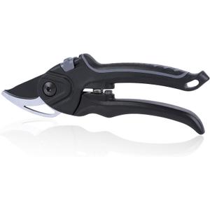 Bypass Secateurs Hand Gardening Pruners Lightweight Garden Pruning Scissors with SK-5 High Carbon Steel Blades and Safety Lock Rust Resistant Gift-Packaged