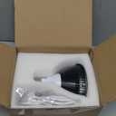 Hooga Red Light Therapy, 660nm 850nm, 12 Dual Chip LEDs, Portable and Targeted High Irradiance for Skin, Pain Relief, Anti-Aging, Muscle Recovery, Sleep - Power Cord & Base Included, HG24