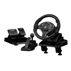 NBCP 900° Racing Wheel with Pedals, 11" Wheel for PC Truck SimulatorAdjustable Height