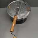 Cook N Home Stovetop Popcorn Popper with Crank, 6-Quart Aluminum Popcorn Pot, Black