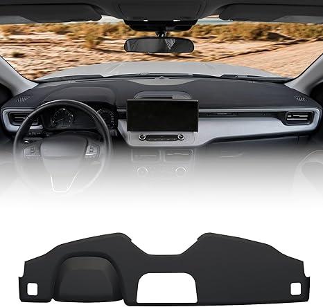 Mabett Silicone Dashboard Cover for 2025 Ford Maverick Accessories Non-Slip Anti-Glare Dash Mat Cover Pad Sun Shade Protector