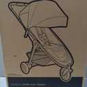 Baby Jogger City Mini GT3 All Terrain Baby Stroller with Forever Air Rubber Tires, All Wheel Suspension, Lightweight Stroller with Magnetic Buckle, No-Rethread Harness, and Foot Brake, Frosted Ivory