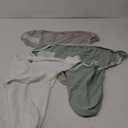 3-Pack Organic Baby Swaddle Sleep Sacks - Swaddles for Newborns, Infant 0-3 Months, Baby Girls, Boys, Soft & Snug Newborn Sleep Sack, Nursery Swaddling Blankets (Sage) (One Size)