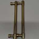 khtumeware 2 Pack 6 Inch(152mm) Champagne Bronze Kitchen Cabinet Handles Warm Brass Cabinet Pulls Gold Kitchen Cabinet Hardware for Cupboard Drawer Pulls Dresser Handle