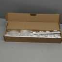 340in Cord Covers for Wires on Wall, One-Cord Wire Covers for Cords, Small White Cord Hider Wall, LZEOY Cable Raceway Wire Hider for Cords, Paintable Cable Concealer - 20x L17 W0.59in H0.4in