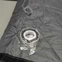 MAGZO Magnetic Thermal Insulated Door Curtain, Fits 32'' x 80'' Door(Curtain Size 34'' x 82''), 5 Layers Oxford&Cotton Cover Blanket Insulation for Winter/Doorway/Attic Doors, Keep Cold Air Out, Grey (Gray)