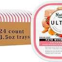 Nutro Ultra Wet Dog Food, Pate with Toppers Chicken Entree, 3.5 oz. Trays (24 Count, Pack of 1), Best By: 10/22/2025