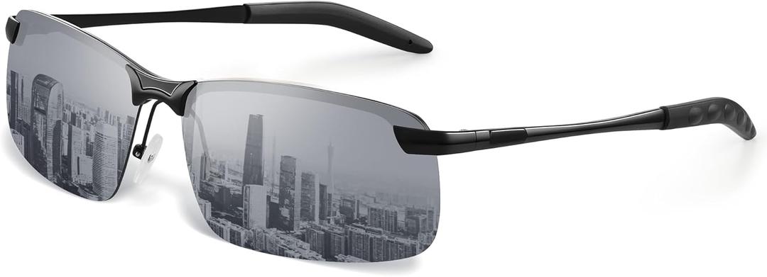 Night Driving Glasses For Men Night Vision Glasses Anti Glare Glasses Anti Headlight Glare For Commute & Long Drives