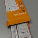 Fiskars SureCut Portable Paper Trimmer, 12 Inch Cut , Orange - 154450-1009