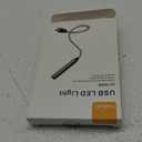 Daffodil USB LED Light - 8 Super Bright LED Reading Lamp - No Batteries Needed - PC & Mac Compatible (ULT05 Black)
